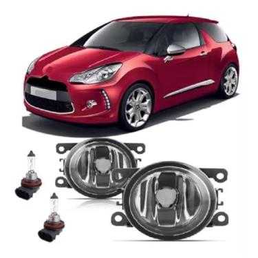 Imagem de Par Farol De Milha Universal DS3 2012 2013 2014 2015 + Lâmpada