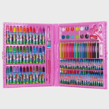 Imagem de Estojo de Pintura Unicórnio Para Colorir 150 pçs Aquarela - TOYS