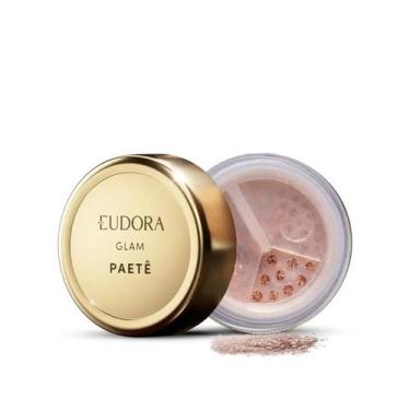 Imagem de Eudora Glam Paetê Glitter Multifuncional Rosê 1g