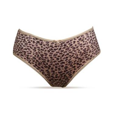 Imagem de Calcinha Tanga Estampada - Leader, P, Estampa oncinha