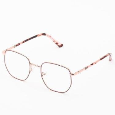 Imagem de Armação De Óculos De Grau Metal / Agatha-Feminino