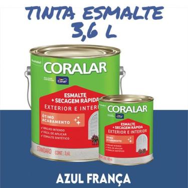 Imagem de Tinta Esmalte Sintético Coral Madeira e Metal 3,6 l e 900ml Coralar Ex