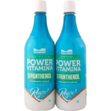 Imagem de Corpo Dourado Regarv - Kit Power Vitamina D-Panthenol Litro Duo (2 Produtos)-Unissex
