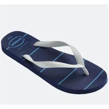 Imagem de Chinelo Havaianas Color Essential - Azul Marinho - Tam 39/40