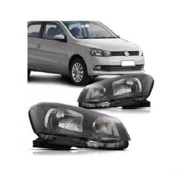 Imagem de Farol Gol G6 Máscaranegra 2013 14 2015 Foco Simples - RTECH, Motorista