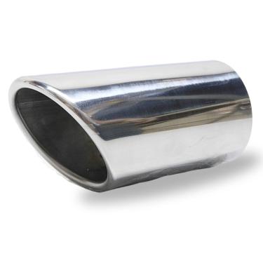 Imagem de Ponteira Universal de Escape Esportivo Cromada Jetta Dupla