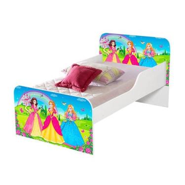 Imagem de Mini cama para quarto personagens crianças meninas - Dullar Móveis