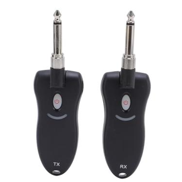 Imagem de de Guitarra Sem Fio 2,4 GHz Receptor de Transmissor de Guitarra de áudio Sem Fio para Instrumentos Elétricos de Guitarra, Com 6,35 Mm e 3,5 Mm 2 Em 1 Plugues