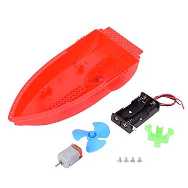 Imagem de Barco a Remo de Brinquedos Vermelhos, Novo Barco de Controle Remoto Simulação Mini Lancha Modelo Lancha eóLica para CriançAs