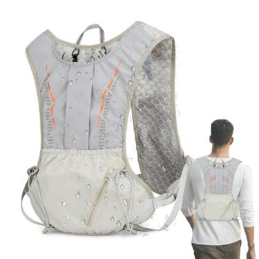 Imagem de Mochila de acampamento, mochila à prova d'água | Pacote Reflexivo ao ar livre | Mochila de hidratação à prova d'água com grande capacidade para executar o ciclismo de acampamento