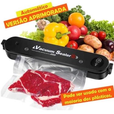 Imagem de Máquina Seladora Alimentos a Vácuo Automática Vacuum Sealer - SELADORA