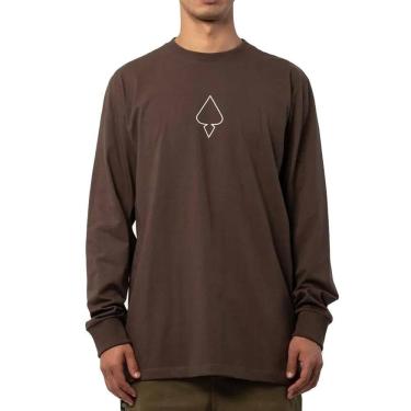 Imagem de Camiseta MCD Manga Longa Classic WT25 Masculina Marrom Ruina