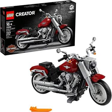 Imagem de LEGO Creator Expert Harley-Davidson Fat Boy 10269 Kit De Construção, Novo 2020 (1,023 Peças) Multicolorido