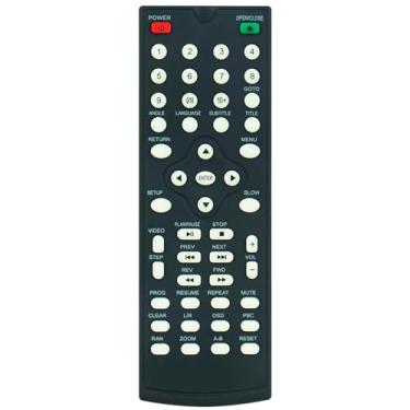 Imagem de Controle remoto de substituição aplicável para Sylvania SDVD6656 500+ TVL 720p HD DVD Player