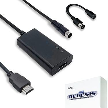 Imagem de Cabo HDMI para Sega Genesis modelo 1/2/3, Sega CD, Sega CDX, Sega 32X, Sega Nomad, Console original Sega Master System