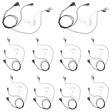 Imagem de stdgove Fone de ouvido de rádio bidirecional para Baofeng uv5r uv 5r uv-5r, fone de ouvido para Retevis rt21 rt22, fone de ouvido de 2 pinos para Samcom, fone de ouvido Walkie Talkie para Kenwood tk