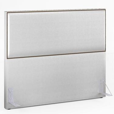 Imagem de Cabeceira Box Casal Queen 160 Cm Facto Cinza Metalizado