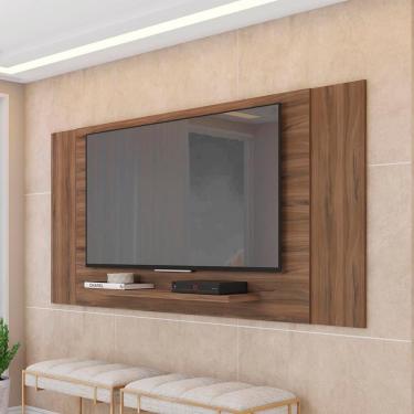 Imagem de Painel Tv Até 55 Polegadas 4 Em 1 Marrom Multiplus Caemmun