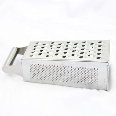 Imagem de Ralador 4 Faces Inox 24 Cm Legumes Verduras Frutas Queijo