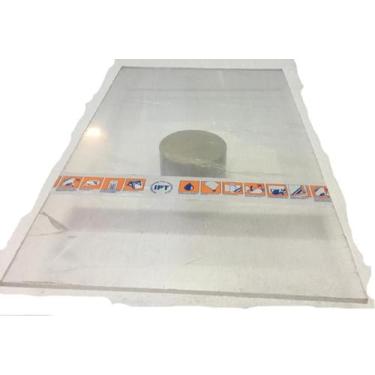 Imagem de Chapa Acrílica Transparente 1000X1000Mm Espessura De 4,0Mm - Aluangel