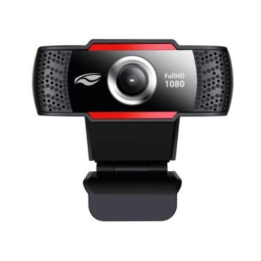 Imagem de Web Câmera C3Tech WB-100BK - Video Chamada em Full HD - Foco Fixo - Mi