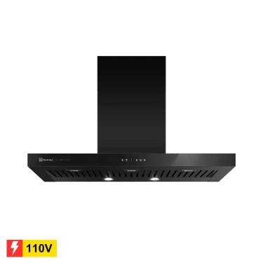 Imagem de REEMBALADO: Coifa de Parede Electrolux 90CTV Pro Series Preta 90cm - 110V