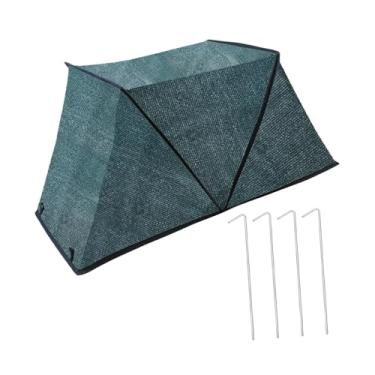 Imagem de ＡＷＨＡＯ Tenda de sombra para plantas de jardim com estacas, rede de cobertura para plantas, gaiola para pátio, área externa, Verde