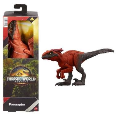 Imagem de Jurassic World Rebirth Pyroraptor 30cm - Mattel