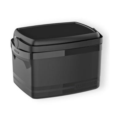 Imagem de Caixa Térmica 12 L Soprano Tropical – BPA‑Free, conserva gelo por até 13 h, acomoda 18 latas, alça retrátil, tampa com trava – ideal para praia, camping e pesca