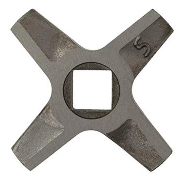 Imagem de Lâminas de moedor de carne elétrica – Tamanho #5 – Faca de substituição de lâmina de moedor de mão – Peças de acessórios para moedor de carne