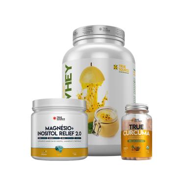 Imagem de Combo Vida Saudável 1 True Whey Mousse De Maracujá