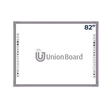 Imagem de Tela Touch Digital Interativa Unionboard 82 Polegadas Cinza
