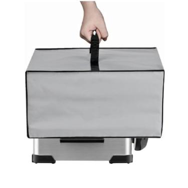 Imagem de AF-WAN Capa Para Fritadeira De 4,5 L, Resistente À Água, Compatível Com Chefman Litros/Fritadeira Elétrica Hamilton Beach 35034/Elite Gourmet Edf-401T Qt (Cinza Prateado)