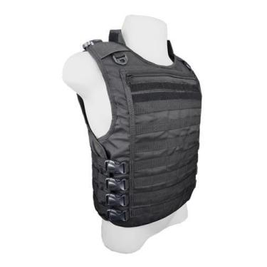 Imagem de Colete Modular Tático nível 3a Close Preto JA Rio Militar - J.A Rio Mi