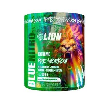 Imagem de Blue nitro 300g green energy lion sports nutrition