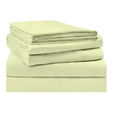 Imagem de Kit 10 Lençois Avulso Solteiro Sem Elastico Para Clinica Hospital Hote