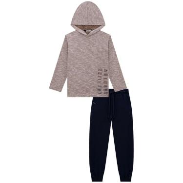 Imagem de Conjunto Infantil Menino LucBoo Inverno Camiseta e Calça Joguer