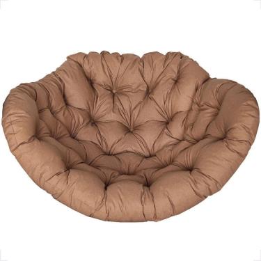 Imagem de Almofada Futon Confortável P/ Balanço Ninho Lisato Camurça