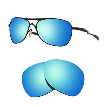 Imagem de Littlebird4 Lentes de reposição polarizadas de 1,5 mm para óculos de sol Oakley Crosshair - várias opções (espelho azul gelo)