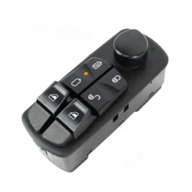 Imagem de Botão Interruptor Comando Vidros Elétricos 24V Esquerdo para Mercedes Axor e Atego 2018