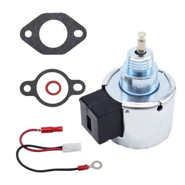 Imagem de OXCANO Kit de reparo de carburador solenóide de combustível de substituição para Kohler CH11 CH13 CH15 CH16 CV14 CV15 CV16 CV450 CV460 CV461 CV490 CV491 CV492 Substituição do motor # 12 757 33-S, 12