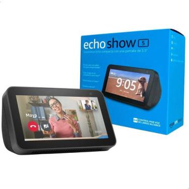 Imagem de Alexa Echo Show 5 2 Geração 5,5P Display Smart Câmera 2 Mp - Amazon