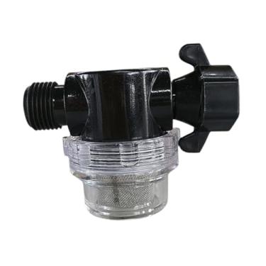 Imagem de Generic Filtro para bomba d'água de RV, design transparente, filtro giratório para pulverizador, para barcos, RV, bomba d'água, 20mm