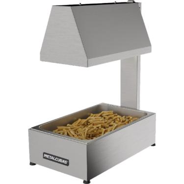 Imagem de Conservador De Frituras 1 Cuba Mcf01cg Metalcubas Conservador Inox 220v