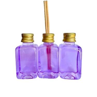 Imagem de 50 Mini Aromatizador Difusor Aromatizante para Lembrancinha.6.5cm×3.1cm.aromatizador de ambiente varetas；difusor de aromas varetas(Lilás - Lavanda)