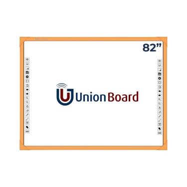 Imagem de Quadro Interativo Eletrônico  Unionboard Color 82" - Laranja