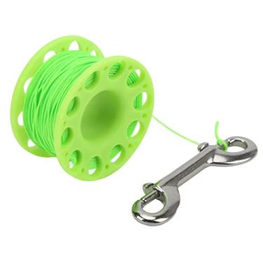 Imagem de QANYEGN Carrealheiro de mergulho, rolo de mergulho de plásticos de alta densidade, equipamento de mergulho portátil para atividades de mergulho ao ar livre (Verde)