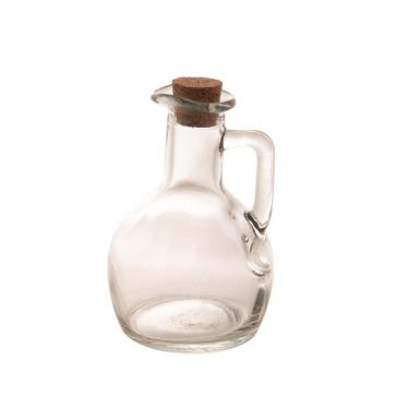 Imagem de Galheteiro De Vidro Com Tampa De Rolha 180Ml Lyor