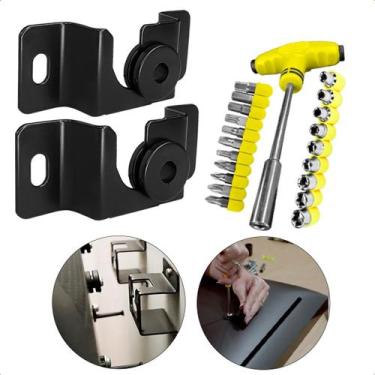 Imagem de Suporte Universal de Tv 13 a 70 Pol Fixo Parede Painel Smart Até 60Kg 