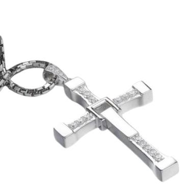 Imagem de Colar Cruz 100% Aço Dominic Toretto Filme Velozes E Furiosos - Euro Im